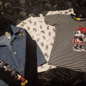 Women's Disney Tees and Jean Jacket Bundle- perfect for Vacation to Disney!